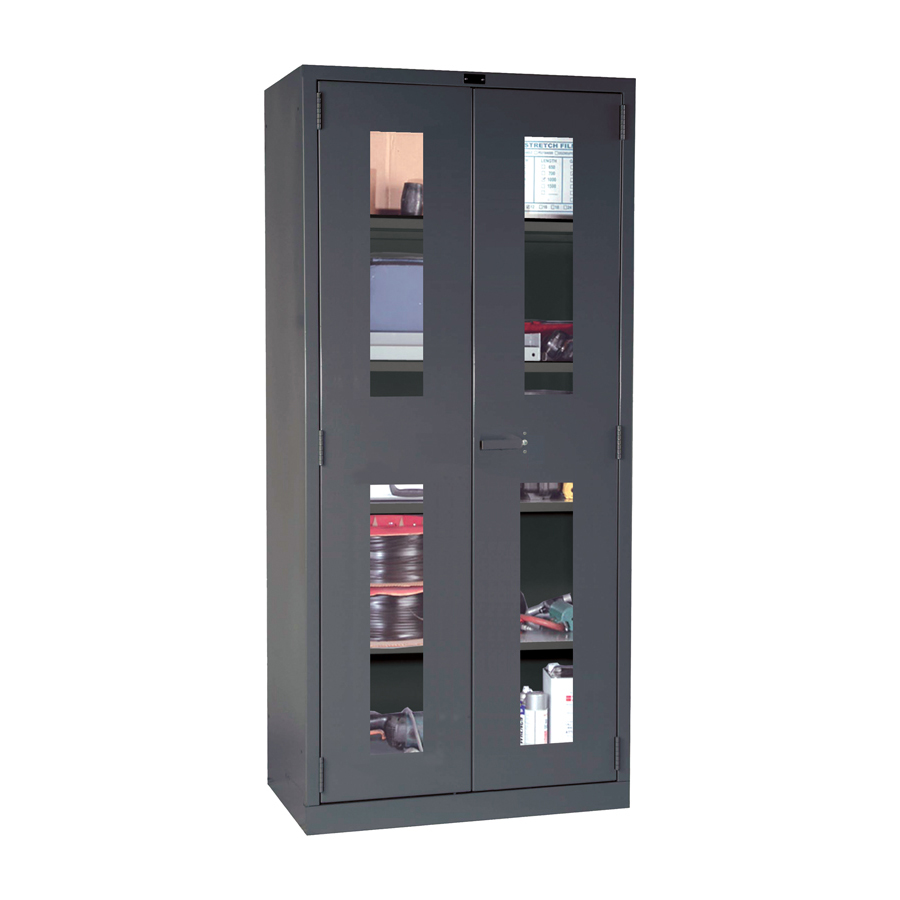 DuraTough Storage Cabinet with Safety View Doors